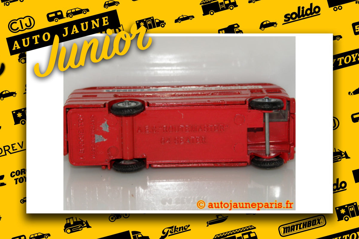 #3057 - Budgie - Routemaster - autobus deux étage "Uniflo sae 10W/50 Motor oil"