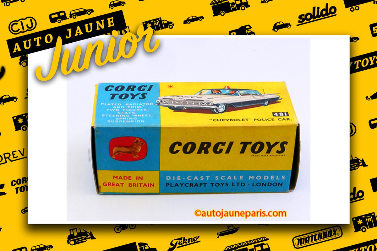 #4099 - Corgi Toys - Chevrolet - Impala police