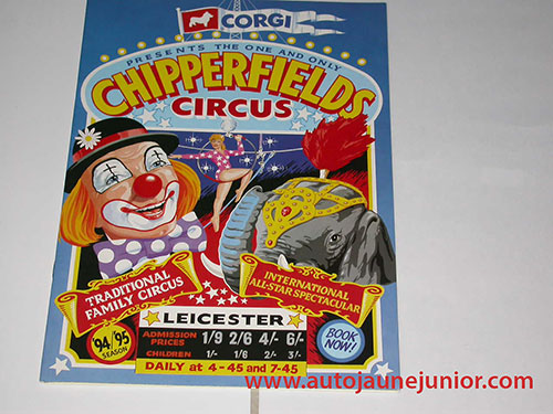 Corgi Toys chipperfields circus