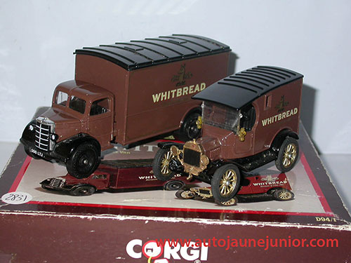 Corgi Toys Bedford et Ford Whitbread