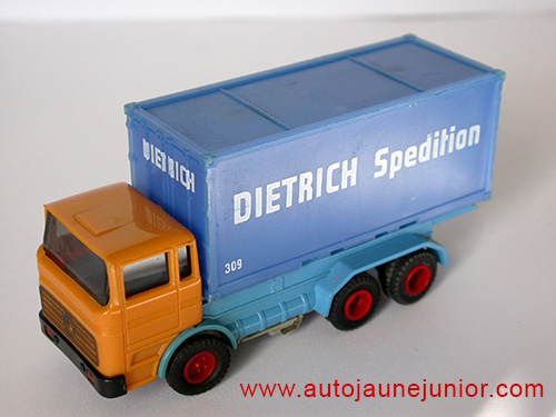 Camion avec container Dietrich Spedition