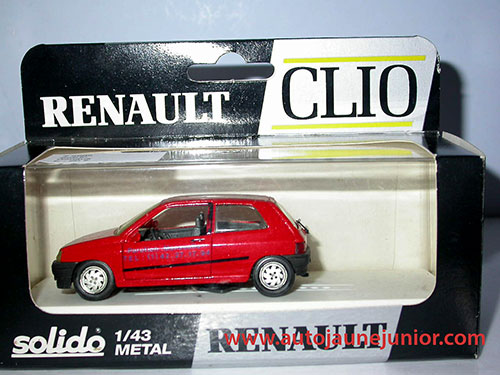 Solido Clio Automobile Miniature