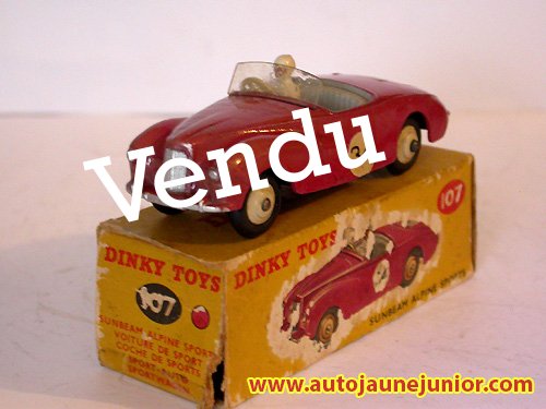 Dinky Toys GB Alpine cabriolet