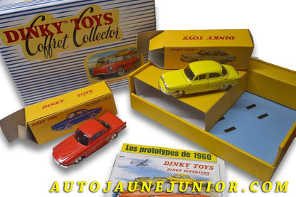 #6203 - Dinky Toys - Atlas - Coffret - Les prototypes de 1960 - 543 Renault Floride - 547 Panhard PL 17