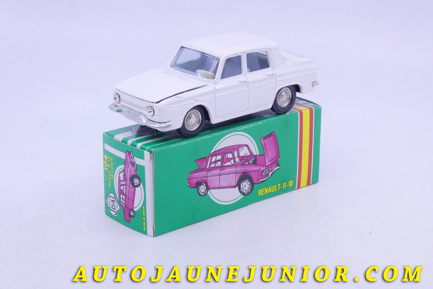 Le Joal Renault R 10 Berline est en vente sur Auto Jaune Junior ! Découvrez nos collections de diecast Dinky-Toys, Corgi, Corgi-Toys, Solido, Norev… AutoJaune Junior ; Retrouvez AutoJauneJunior au magasin AutoJaune Paris, ouvert en 1984 par Vincent Espinasse. 