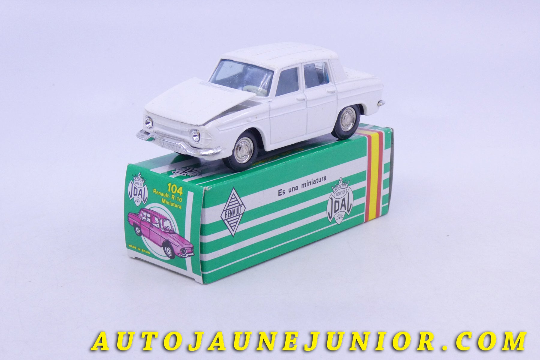 Le Joal Renault R 10 Berline est en vente sur Auto Jaune Junior ! Découvrez nos collections de diecast Dinky-Toys, Corgi, Corgi-Toys, Solido, Norev… AutoJaune Junior ; Retrouvez AutoJauneJunior au magasin AutoJaune Paris, ouvert en 1984 par Vincent Espinasse. 