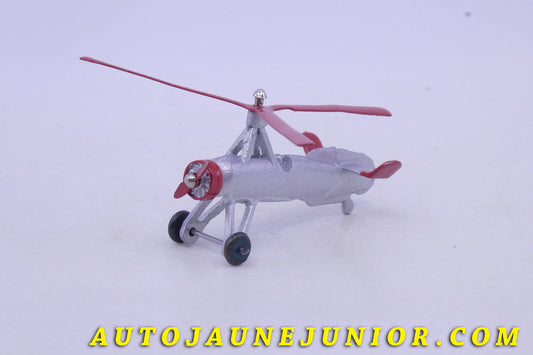 Le Dinky Toys Avion Autogiro La Cieva est en vente sur Auto Jaune Junior ! Découvrez nos collections de diecast Dinky-Toys, Corgi, Corgi-Toys, Solido, Norev… AutoJaune Junior ; Retrouvez AutoJauneJunior au magasin AutoJaune Paris, ouvert en 1984 par Vincent Espinasse. 