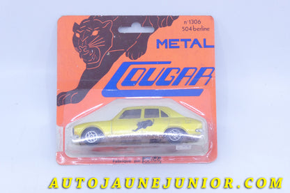 Le Solido Peugeot 504 Berline Cougar est en vente sur Auto Jaune Junior ! Découvrez nos collections de diecast Dinky-Toys, Corgi, Corgi-Toys, Solido, Norev… AutoJaune Junior ; Retrouvez AutoJauneJunior au magasin AutoJaune Paris, ouvert en 1984 par Vincent Espinasse. 