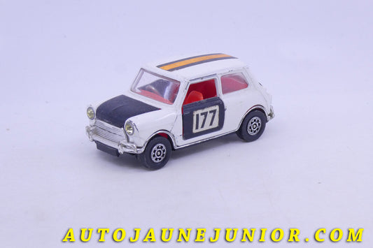 Le #10054 - Corgi Toys - Austin - Mini Rally #177 est en vente sur Auto Jaune Junior ! Découvrez nos collections de diecast Dinky-Toys, Corgi, Corgi-Toys, Solido, Norev… Découvrez notre magasin physique , AutoJaune Paris, ouvert en 1984 par Vincent Espinasse. 41 rue Cavendish, 75019 Paris. Tel : 01 42 40 61 23. Ouvert les mardi et vendredi de 13h à 19h. 