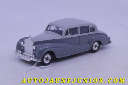 Le Dinky Toys Rolls Royce Silver Wraith est en vente sur Auto Jaune Junior ! Découvrez nos collections de diecast Dinky-Toys, Corgi, Corgi-Toys, Solido, Norev… AutoJaune Junior ; Retrouvez AutoJauneJunior au magasin AutoJaune Paris, ouvert en 1984 par Vincent Espinasse. 