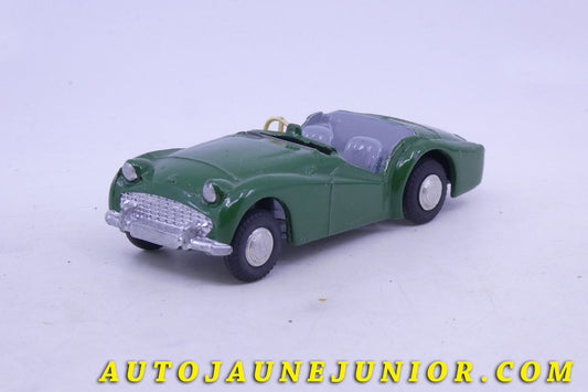 Le Spot-On Triumph TR3 Cabriolet est en vente sur Auto Jaune Junior ! Découvrez nos collections de diecast Dinky-Toys, Corgi, Corgi-Toys, Solido, Norev… AutoJaune Junior ; Retrouvez AutoJauneJunior au magasin AutoJaune Paris, ouvert en 1984 par Vincent Espinasse. 