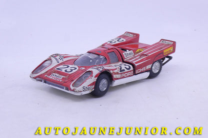 Le Mercury Porsche 917 K # 23 Le Mans 1970 est en vente sur Auto Jaune Junior ! Découvrez nos collections de diecast Dinky-Toys, Corgi, Corgi-Toys, Solido, Norev… AutoJaune Junior ; Retrouvez AutoJauneJunior au magasin AutoJaune Paris, ouvert en 1984 par Vincent Espinasse. 