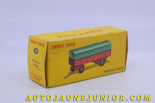 Le Dinky Toys Remorque Remorque bâchée est en vente sur Auto Jaune Junior ! Découvrez nos collections de diecast Dinky-Toys, Corgi, Corgi-Toys, Solido, Norev… AutoJaune Junior ; Retrouvez AutoJauneJunior au magasin AutoJaune Paris, ouvert en 1984 par Vincent Espinasse. 