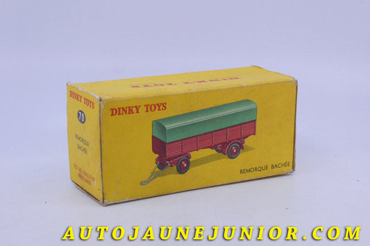 Le Dinky Toys Remorque Remorque bâchée est en vente sur Auto Jaune Junior ! Découvrez nos collections de diecast Dinky-Toys, Corgi, Corgi-Toys, Solido, Norev… AutoJaune Junior ; Retrouvez AutoJauneJunior au magasin AutoJaune Paris, ouvert en 1984 par Vincent Espinasse. 