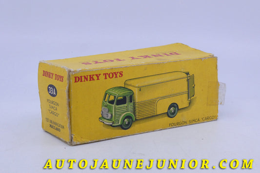 Le Dinky Toys Simca Fourgon Cargo est en vente sur Auto Jaune Junior ! Découvrez nos collections de diecast Dinky-Toys, Corgi, Corgi-Toys, Solido, Norev… AutoJaune Junior ; Retrouvez AutoJauneJunior au magasin AutoJaune Paris, ouvert en 1984 par Vincent Espinasse. 