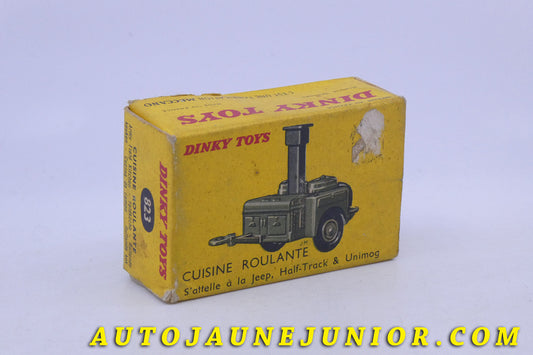 Le Dinky Toys Remorque Cuisine Marion est en vente sur Auto Jaune Junior ! Découvrez nos collections de diecast Dinky-Toys, Corgi, Corgi-Toys, Solido, Norev… AutoJaune Junior ; Retrouvez AutoJauneJunior au magasin AutoJaune Paris, ouvert en 1984 par Vincent Espinasse. 