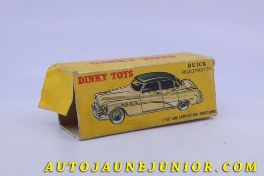 Le Dinky Toys Buick Roadmaster est en vente sur Auto Jaune Junior ! Découvrez nos collections de diecast Dinky-Toys, Corgi, Corgi-Toys, Solido, Norev… AutoJaune Junior ; Retrouvez AutoJauneJunior au magasin AutoJaune Paris, ouvert en 1984 par Vincent Espinasse. 