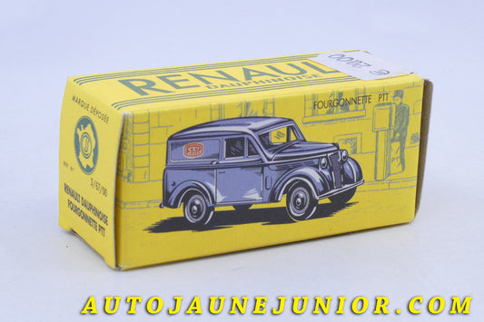 Le C-I-J Renault Dauphinoise 300Kg PTT- Boite "repro" est en vente sur Auto Jaune Junior ! Découvrez nos collections de diecast Dinky-Toys, Corgi, Corgi-Toys, Solido, Norev… AutoJaune Junior ; Retrouvez AutoJauneJunior au magasin AutoJaune Paris, ouvert en 1984 par Vincent Espinasse. 