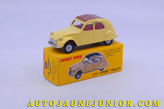 Le Atlas Citroën 2 Cv 61' est en vente sur Auto Jaune Junior ! Découvrez nos collections de diecast Dinky-Toys, Corgi, Corgi-Toys, Solido, Norev… AutoJaune Junior ; Retrouvez AutoJauneJunior au magasin AutoJaune Paris, ouvert en 1984 par Vincent Espinasse. 