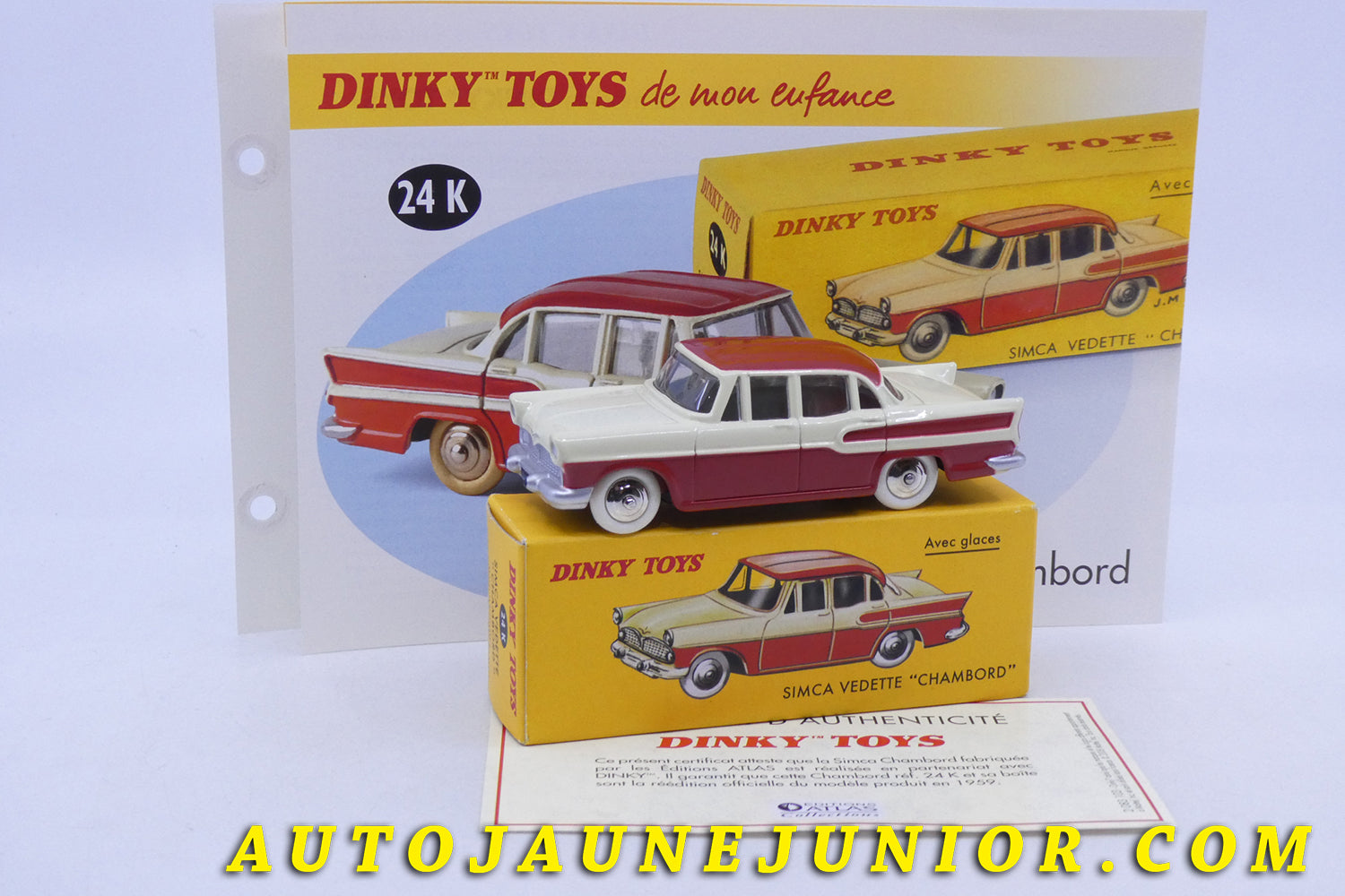 Le Atlas Simca Chambord est en vente sur Auto Jaune Junior ! Découvrez nos collections de diecast Dinky-Toys, Corgi, Corgi-Toys, Solido, Norev… AutoJaune Junior ; Retrouvez AutoJauneJunior au magasin AutoJaune Paris, ouvert en 1984 par Vincent Espinasse. 