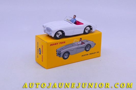 Le Atlas Austin Healey 100 est en vente sur Auto Jaune Junior ! Découvrez nos collections de diecast Dinky-Toys, Corgi, Corgi-Toys, Solido, Norev… AutoJaune Junior ; Retrouvez AutoJauneJunior au magasin AutoJaune Paris, ouvert en 1984 par Vincent Espinasse. 