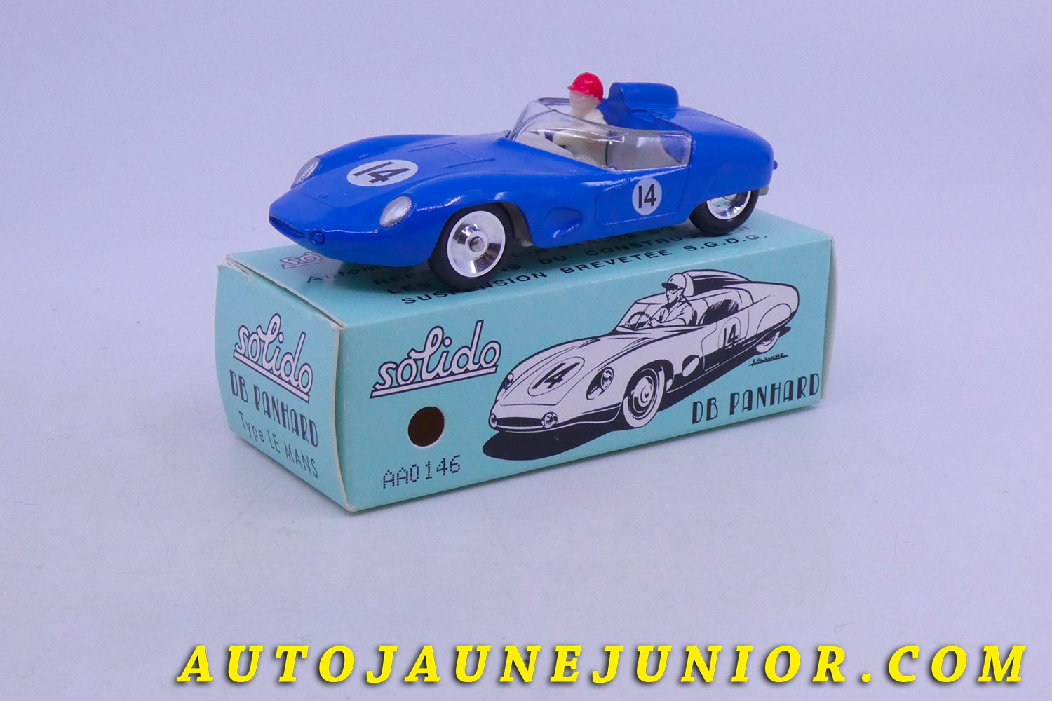 Le Atlas DB Panhard Barquette est en vente sur Auto Jaune Junior ! Découvrez nos collections de diecast Dinky-Toys, Corgi, Corgi-Toys, Solido, Norev… AutoJaune Junior ; Retrouvez AutoJauneJunior au magasin AutoJaune Paris, ouvert en 1984 par Vincent Espinasse. 