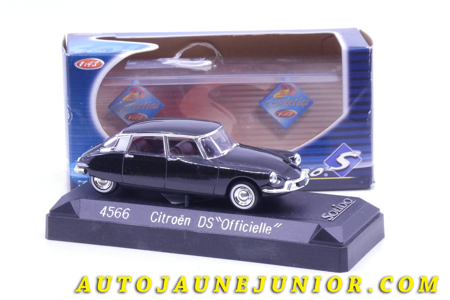 Le Solido Citroën DS "Officielle" est en vente sur Auto Jaune Junior ! Découvrez nos collections de diecast Dinky-Toys, Corgi, Corgi-Toys, Solido, Norev… Retrouvez AutoJauneJunior au magasin AutoJaune Paris, ouvert en 1984 par Vincent Espinasse. 