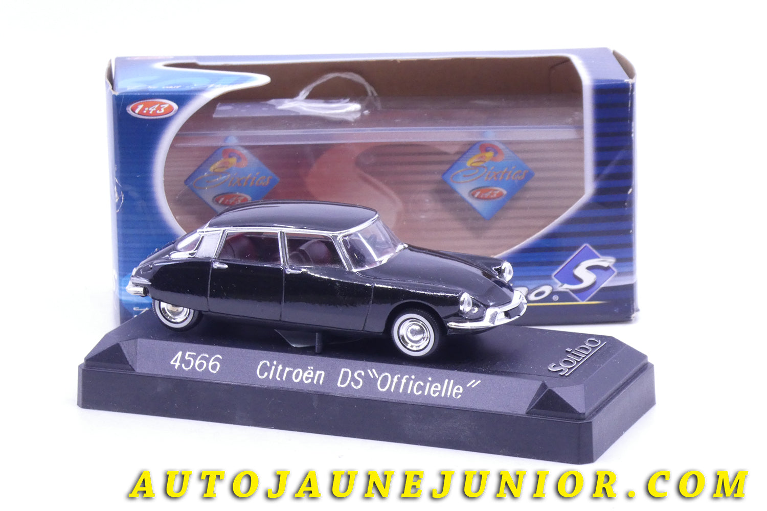 Le Solido Citroën DS "Officielle" est en vente sur Auto Jaune Junior ! Découvrez nos collections de diecast Dinky-Toys, Corgi, Corgi-Toys, Solido, Norev… Retrouvez AutoJauneJunior au magasin AutoJaune Paris, ouvert en 1984 par Vincent Espinasse. 