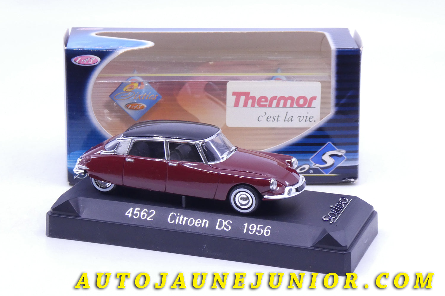 Le Solido Citroën DS "1956" est en vente sur Auto Jaune Junior ! Découvrez nos collections de diecast Dinky-Toys, Corgi, Corgi-Toys, Solido, Norev… AutoJaune Junior ; Retrouvez AutoJauneJunior au magasin AutoJaune Paris, ouvert en 1984 par Vincent Espinasse. 