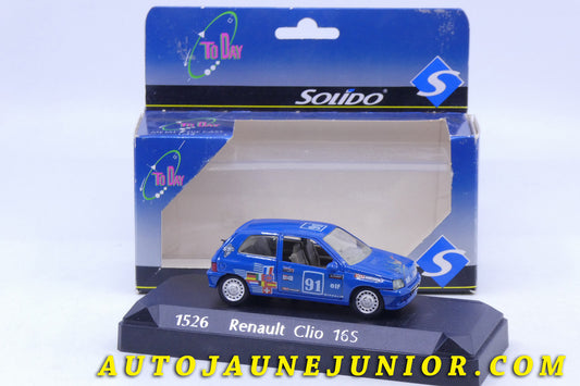 Le Solido Renault Clio 16S est en vente sur Auto Jaune Junior ! Découvrez nos collections de diecast Dinky-Toys, Corgi, Corgi-Toys, Solido, Norev… AutoJaune Junior ; Retrouvez AutoJauneJunior au magasin AutoJaune Paris, ouvert en 1984 par Vincent Espinasse. 