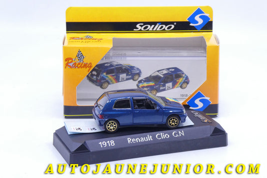 Le Solido Renault Clio GN est en vente sur Auto Jaune Junior ! Découvrez nos collections de diecast Dinky-Toys, Corgi, Corgi-Toys, Solido, Norev… AutoJaune Junior ; Retrouvez AutoJauneJunior au magasin AutoJaune Paris, ouvert en 1984 par Vincent Espinasse. 