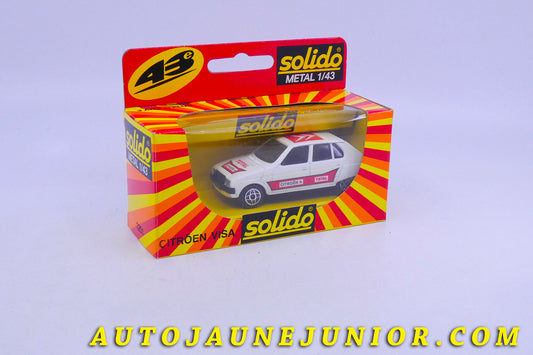 Le Solido Citroën Visa "Total" est en vente sur Auto Jaune Junior ! Découvrez nos collections de diecast Dinky-Toys, Corgi, Corgi-Toys, Solido, Norev… AutoJaune Junior ; Retrouvez AutoJauneJunior au magasin AutoJaune Paris, ouvert en 1984 par Vincent Espinasse. 