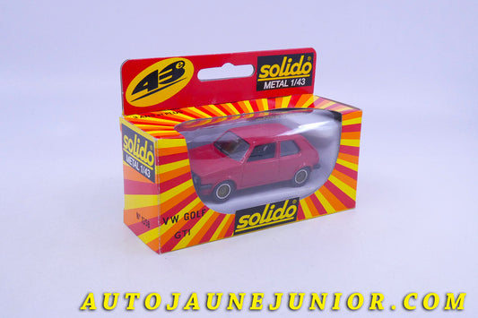 Le Solido Volkswagen Golf GTI est en vente sur Auto Jaune Junior ! Découvrez nos collections de diecast Dinky-Toys, Corgi, Corgi-Toys, Solido, Norev… AutoJaune Junior ; Retrouvez AutoJauneJunior au magasin AutoJaune Paris, ouvert en 1984 par Vincent Espinasse. 