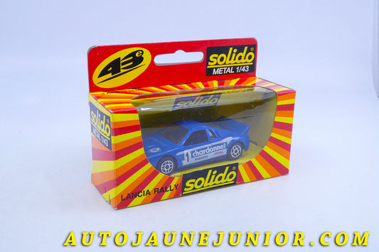 Le Solido Lancia Rally est en vente sur Auto Jaune Junior ! Découvrez nos collections de diecast Dinky-Toys, Corgi, Corgi-Toys, Solido, Norev… AutoJaune Junior ; Retrouvez AutoJauneJunior au magasin AutoJaune Paris, ouvert en 1984 par Vincent Espinasse. 