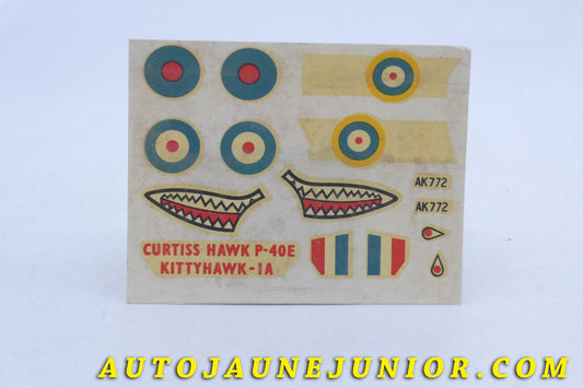 Le Objet divers Document Planche de décalques est en vente sur Auto Jaune Junior ! Découvrez nos collections de diecast Dinky-Toys, Corgi, Corgi-Toys, Solido, Norev… AutoJaune Junior ; Retrouvez AutoJauneJunior au magasin AutoJaune Paris, ouvert en 1984 par Vincent Espinasse. 