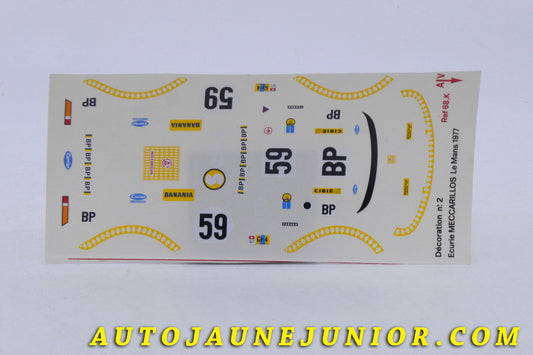 Le Objet divers Document Planche de décalques est en vente sur Auto Jaune Junior ! Découvrez nos collections de diecast Dinky-Toys, Corgi, Corgi-Toys, Solido, Norev… AutoJaune Junior ; Retrouvez AutoJauneJunior au magasin AutoJaune Paris, ouvert en 1984 par Vincent Espinasse. 