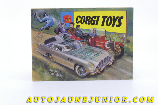 Le Corgi Toys Document Catalogue James Bond est en vente sur Auto Jaune Junior ! Découvrez nos collections de diecast Dinky-Toys, Corgi, Corgi-Toys, Solido, Norev… AutoJaune Junior ; Retrouvez AutoJauneJunior au magasin AutoJaune Paris, ouvert en 1984 par Vincent Espinasse. 