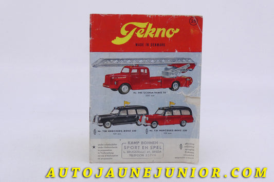 Le Tekno Document Catalogue #25 est en vente sur Auto Jaune Junior ! Découvrez nos collections de diecast Dinky-Toys, Corgi, Corgi-Toys, Solido, Norev… AutoJaune Junior ; Retrouvez AutoJauneJunior au magasin AutoJaune Paris, ouvert en 1984 par Vincent Espinasse. 