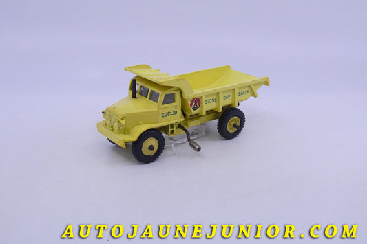 Le Dinky Toys Euclid Benne de chantier  est en vente sur Auto Jaune Junior ! Découvrez nos collections de diecast Dinky-Toys, Corgi, Corgi-Toys, Solido, Norev… AutoJaune Junior ; Retrouvez AutoJauneJunior au magasin AutoJaune Paris, ouvert en 1984 par Vincent Espinasse. 