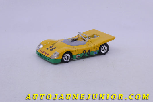 Le Solido Auto JS / 3 Ligier BP Le Mans 1971 est en vente sur Auto Jaune Junior ! Découvrez nos collections de diecast Dinky-Toys, Corgi, Corgi-Toys, Solido, Norev… AutoJaune Junior ; Retrouvez AutoJauneJunior au magasin AutoJaune Paris, ouvert en 1984 par Vincent Espinasse. 