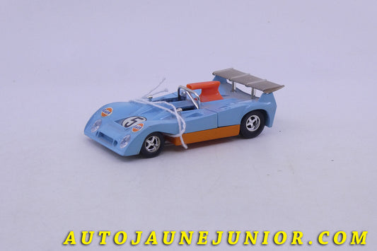 Le Solido Auto Mirage Gulf - LM 73 est en vente sur Auto Jaune Junior ! Découvrez nos collections de diecast Dinky-Toys, Corgi, Corgi-Toys, Solido, Norev… AutoJaune Junior ; Retrouvez AutoJauneJunior au magasin AutoJaune Paris, ouvert en 1984 par Vincent Espinasse. 