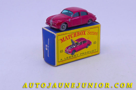Le Matchbox Jaguar Berline 3,4 L  est en vente sur Auto Jaune Junior ! Découvrez nos collections de diecast Dinky-Toys, Corgi, Corgi-Toys, Solido, Norev… AutoJaune Junior ; Retrouvez AutoJauneJunior au magasin AutoJaune Paris, ouvert en 1984 par Vincent Espinasse. 