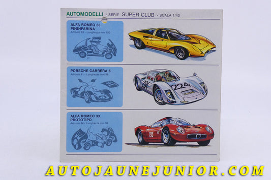 Le Objet divers Document Automodelli, série Super Club est en vente sur Auto Jaune Junior ! Découvrez nos collections de diecast Dinky-Toys, Corgi, Corgi-Toys, Solido, Norev… AutoJaune Junior ; Retrouvez AutoJauneJunior au magasin AutoJaune Paris, ouvert en 1984 par Vincent Espinasse. 