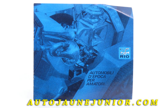 Le Rio Document Catalogue Rio est en vente sur Auto Jaune Junior ! Découvrez nos collections de diecast Dinky-Toys, Corgi, Corgi-Toys, Solido, Norev… AutoJaune Junior ; Retrouvez AutoJauneJunior au magasin AutoJaune Paris, ouvert en 1984 par Vincent Espinasse. 