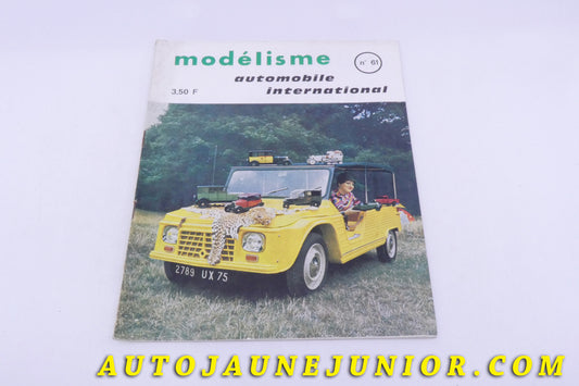 Le Magazine Modélisme Modélisme Numéro 61 est en vente sur Auto Jaune Junior ! Découvrez nos collections de diecast Dinky-Toys, Corgi, Corgi-Toys, Solido, Norev… AutoJaune Junior ; Retrouvez AutoJauneJunior au magasin AutoJaune Paris, ouvert en 1984 par Vincent Espinasse. 