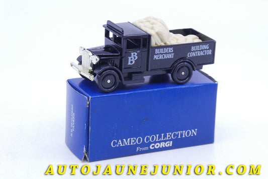 Le Corgi Toys Morris Camion Ridelles "BB Builders" est en vente sur Auto Jaune Junior ! Découvrez nos collections de diecast Dinky-Toys, Corgi, Corgi-Toys, Solido, Norev… AutoJaune Junior ; Retrouvez AutoJauneJunior au magasin AutoJaune Paris, ouvert en 1984 par Vincent Espinasse. 