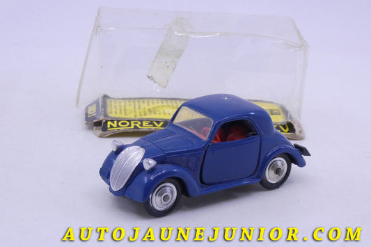 Le Norev Simca Voiturette 5 est en vente sur Auto Jaune Junior ! Découvrez nos collections de diecast Dinky-Toys, Corgi, Corgi-Toys, Solido, Norev… AutoJaune Junior ; Retrouvez AutoJauneJunior au magasin AutoJaune Paris, ouvert en 1984 par Vincent Espinasse. 