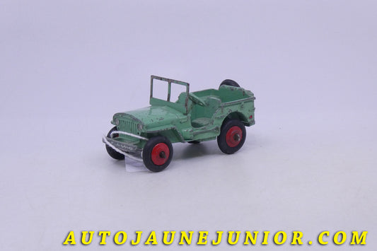 Le Dinky Toys Willys Jeep Civile (avec jantes de couleur) est en vente sur Auto Jaune Junior ! Découvrez nos collections de diecast Dinky-Toys, Corgi, Corgi-Toys, Solido, Norev… AutoJaune Junior ; Retrouvez AutoJauneJunior au magasin AutoJaune Paris, ouvert en 1984 par Vincent Espinasse. 