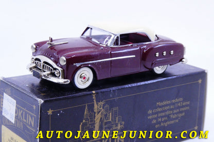 Le #2410 - Brooklin - Packard - Mayfair - 1951 (Permission of the Studebacker National Museum) est en vente sur Auto Jaune Junior ! Découvrez nos collections de diecast Dinky-Toys, Corgi, Corgi-Toys, Solido, Norev… Découvrez notre magasin physique , AutoJaune Paris, ouvert en 1984 par Vincent Espinasse. 41 rue Cavendish, 75019 Paris. Tel : 01 42 40 61 23. Ouvert les mardi et vendredi de 13h à 19h. 
