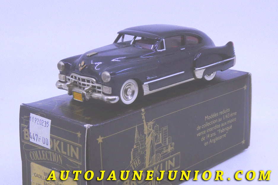 Le #2431 - Brooklin - Cadillac - Dynamic Fast back Coupé "1948" est en vente sur Auto Jaune Junior ! Découvrez nos collections de diecast Dinky-Toys, Corgi, Corgi-Toys, Solido, Norev… Découvrez notre magasin physique , AutoJaune Paris, ouvert en 1984 par Vincent Espinasse. 41 rue Cavendish, 75019 Paris. Tel : 01 42 40 61 23. Ouvert les mardi et vendredi de 13h à 19h. 